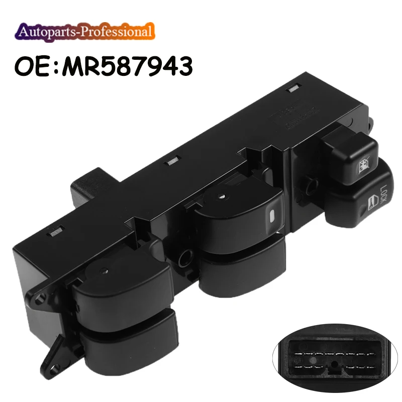 Car Auto accessorie Master Power Window Switch MR587943 WSMT010 Fit For Mitsubishi Galant Endeavor Lancer Montero