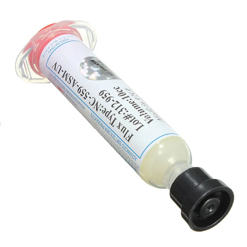 Pasta de soldadura sin limpieza, flujo de aceite, 10cc, NC-559-ASM-UV, BGA, PCB, flujo de aceite, herramienta de reparación de soldadura, 1 unidad