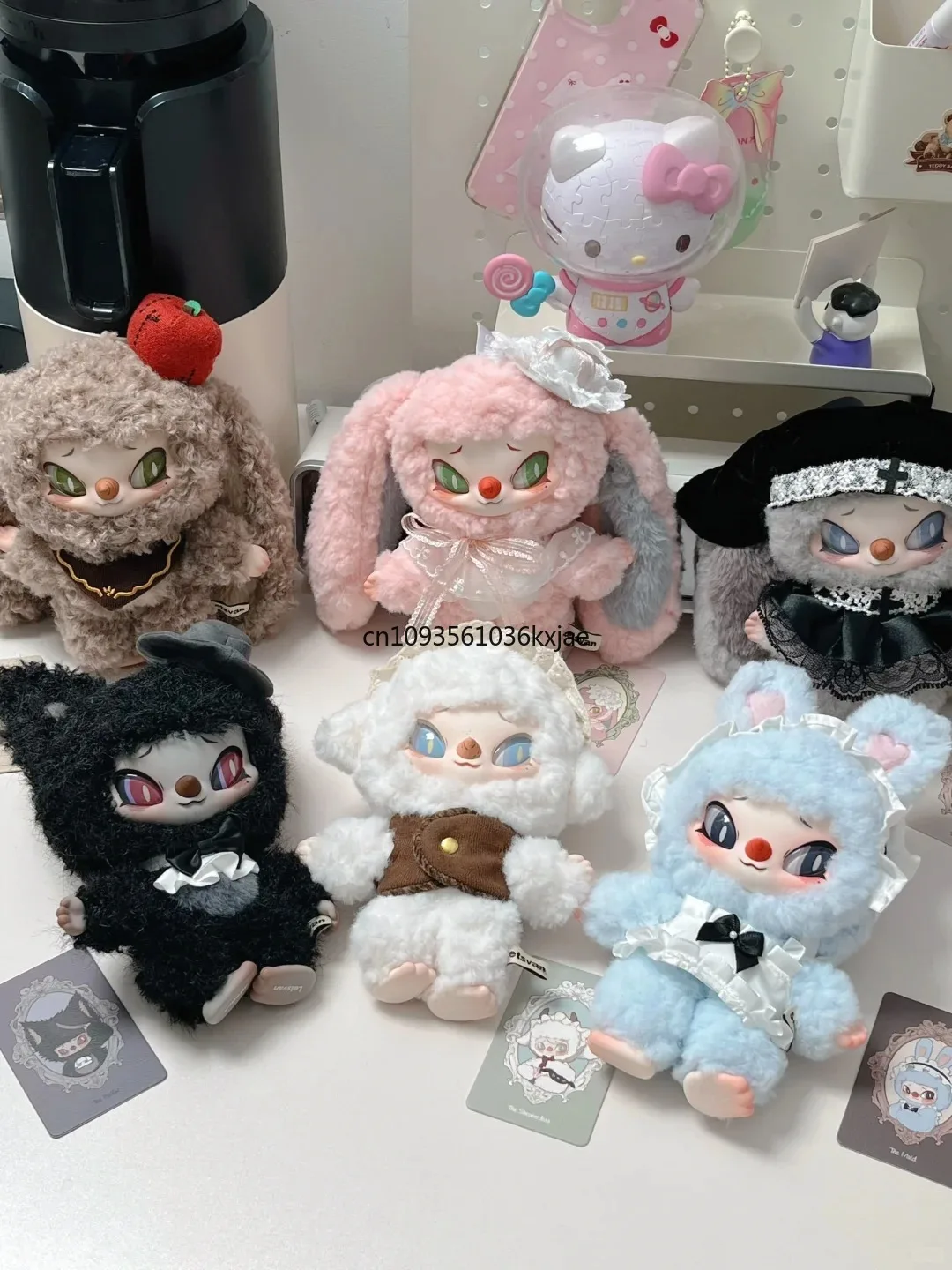 

SIINONO Want To Tell You A Secret Series Blind Box Plush Vinyl Doll Mystery Box Anime Figurines Backpack Pendant Keychains