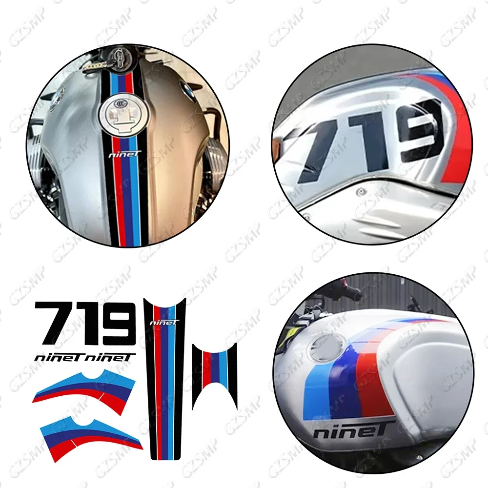 Motorcycle Body Sticker Kits Decal Fuel Tank Protection Sticker Fit for BMW R Nine T R9T 2014-2023  Urban G/S