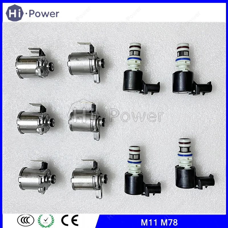 

New M78 M11 QR640AHA Transmission Valve body Solenoid Car Parts Refurbished For Korando QR640AHA Gearbox SOLENOID kit