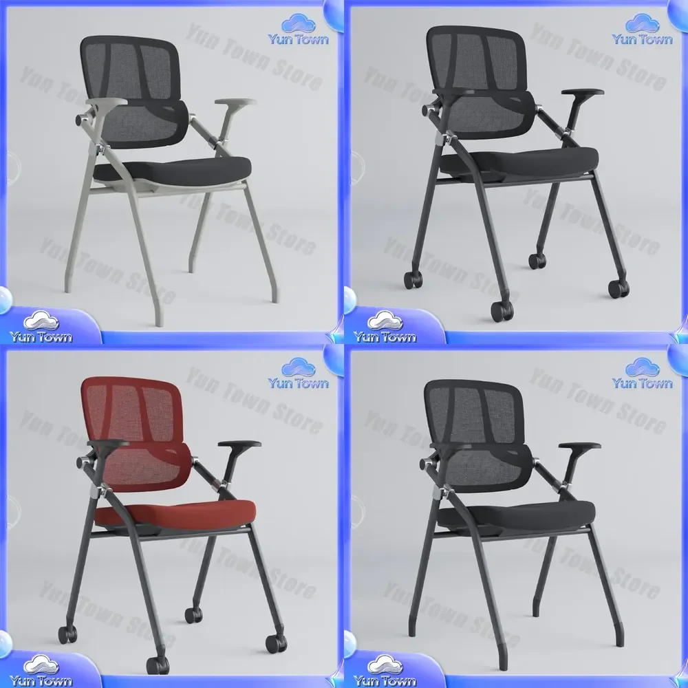 Cadeira Ergonômica para Escritório com Encosto em Tela e Assento de Plástico, Ideal para Computador, Treinamento, Sala de Aula e Reuniões