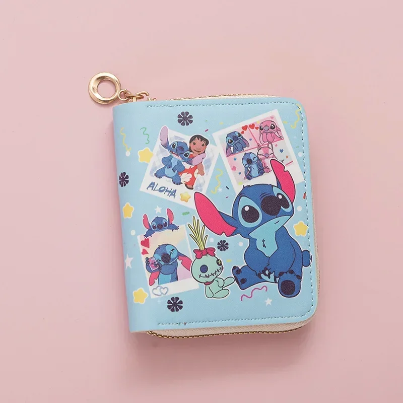 Disney Stitch Frozen   coin purses, leather,card holders, storage for ID documents and change, plush pouches,accessories gift