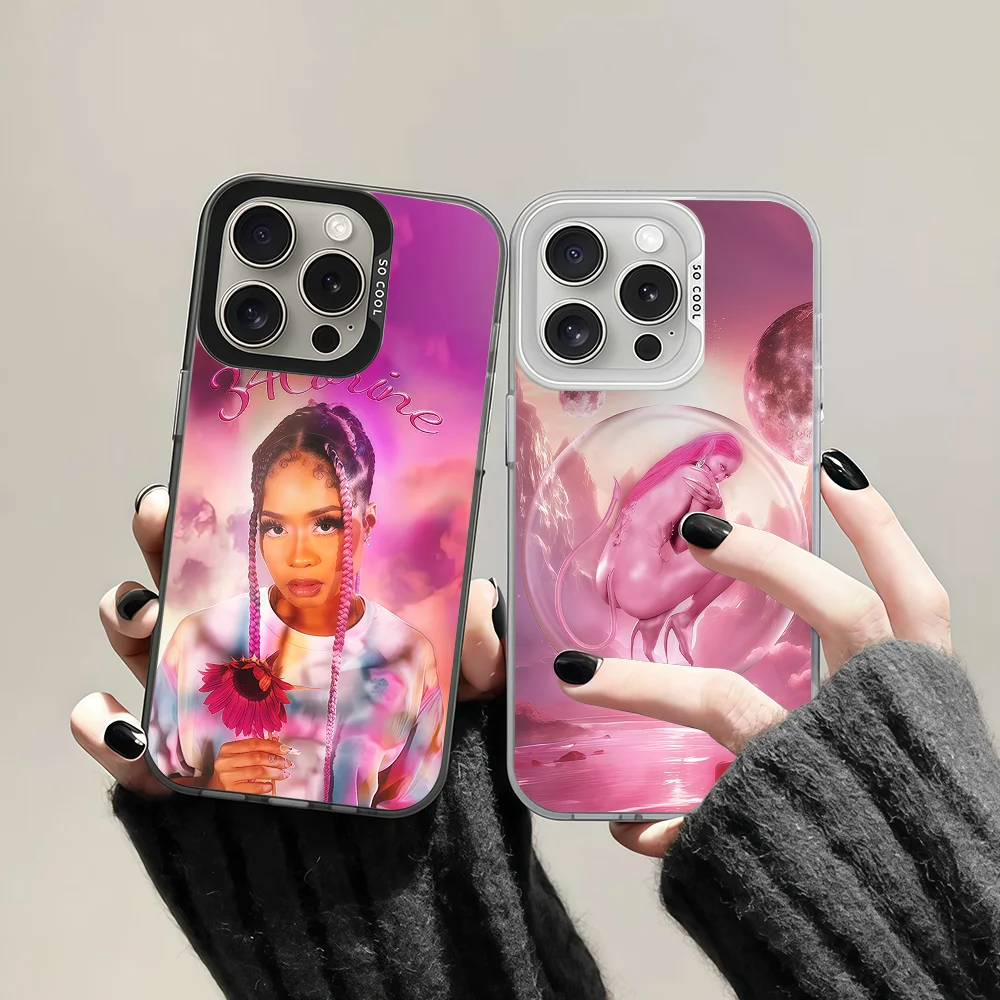 

Singer T-TiaCorine CORINIAN Phone Case For Samsung S25 S24 S23 A07 A17 A06 Ultra FE Plus Protective IMD Color Cover