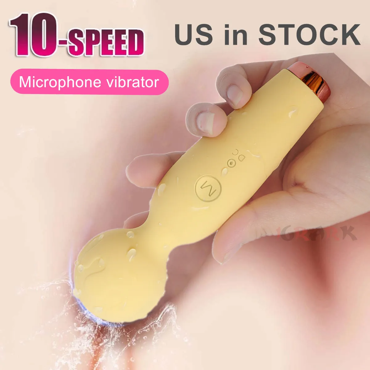 10 Speeds Mini Microphone Vibrators AV Stick Sex Toys For Women 18+ Adult Games Female Clitoris Climax Vagina Stimulator Sexshop