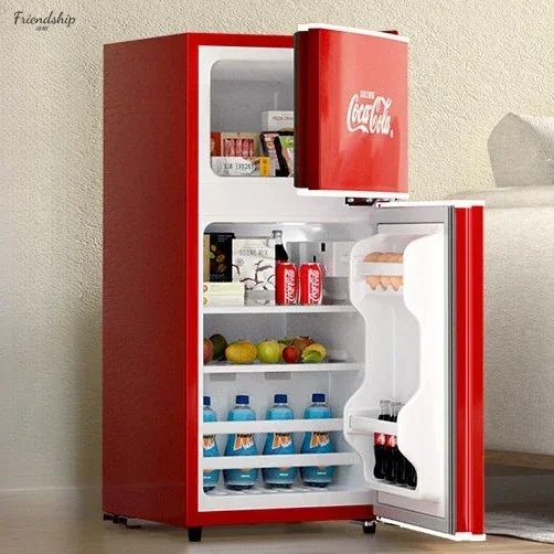 Refrigerator. Small. Mini freezer. New. Home/dormitory/rental room. Drinks frozen. Refrigeration. Energy-saving. Display cabinet