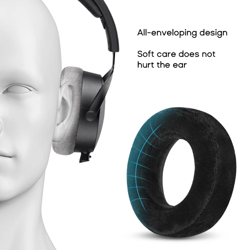 DT700 ProX 헤드폰 이어 쿠션 이어 패드 액세서리 Dropshipping 용 플란넬 이어 패드 커버