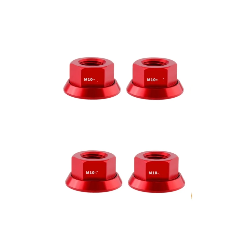 Axle Hardware Bike Hub Nuts Wheel Assembly Finish Smooth Polished for edges Easy Installation Lightweight Design