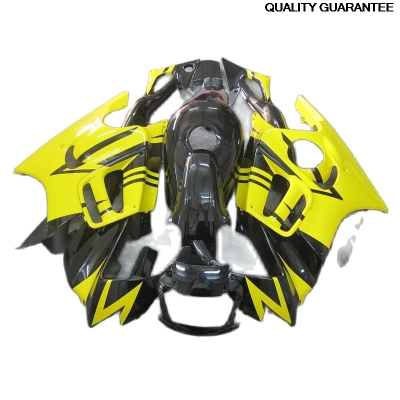 

Full Set Fairings For HONDA CBR 600 F3 1998 1997 97 98 Fairings Yellow Black Cbr 600 F3 Fairing Kit Xl104