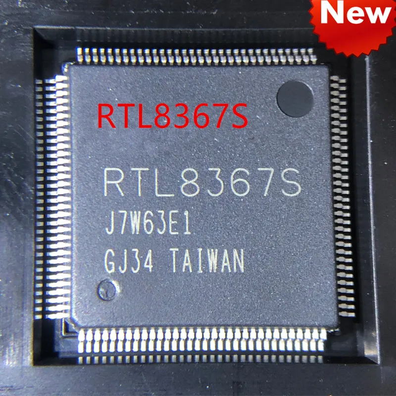 5PCS New original   RTL8367S  RTL8367S-CG Gigabit switch chip QFP12