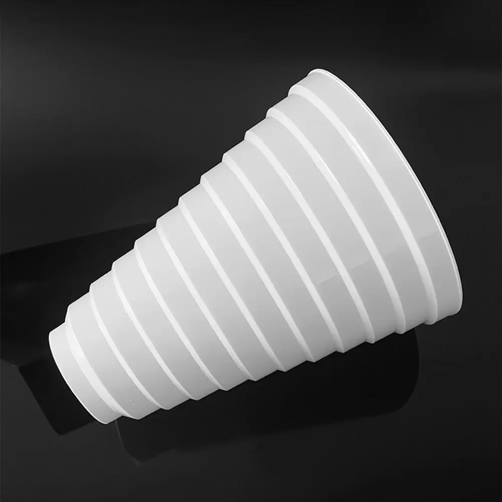 New Plastic Range Hood Duct Adapter Cuttable Sealed Connection Exhaust Pipe Connector Range Hood Connector Universal