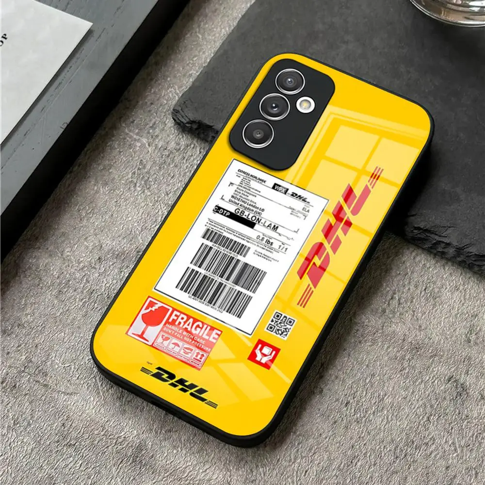 DHL Express Phone Case for S24 Ultra Samsung S23 S22 S20 Fe S21 Plus Galaxy A54 A34 A24 A53 M54 Note 20 Glass Cover #3