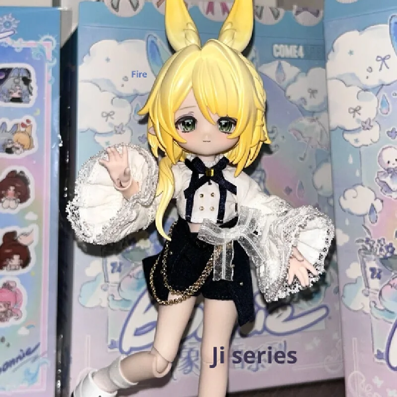 

Bonnie Bunny Meteorological Star Language Series 1/12 Bjd Blind Box Moveable Action Doll Cute Desktop Ornaments Gifts For Girl