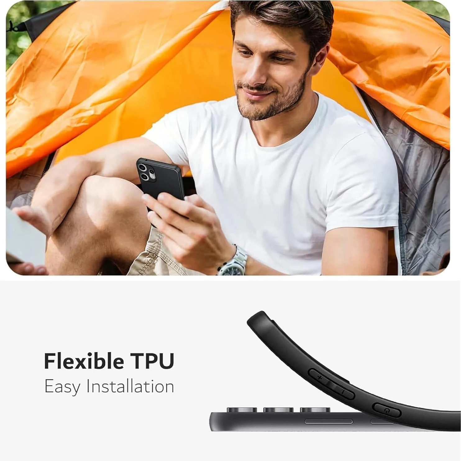 柔軟な液体シリコーンケース何もない CMF 電話 2 プロ電話 1 保護カバー TPU Fundas Coque Capa