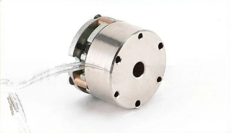 Electromagnetic 12V/24V/5V motor with power-off braking mechanism Low-frequency mechanical brake actuator