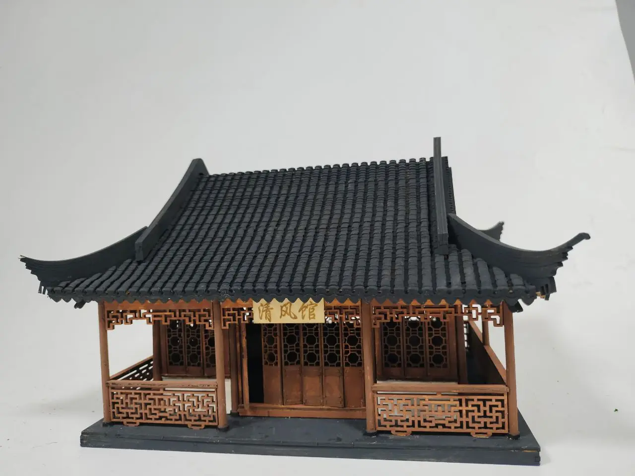 Kit de maquette d'architecture chinoise, échelle l'inventaire 1:50, cabine en bois, conteneur de maison préfabriquée, mètre en bois