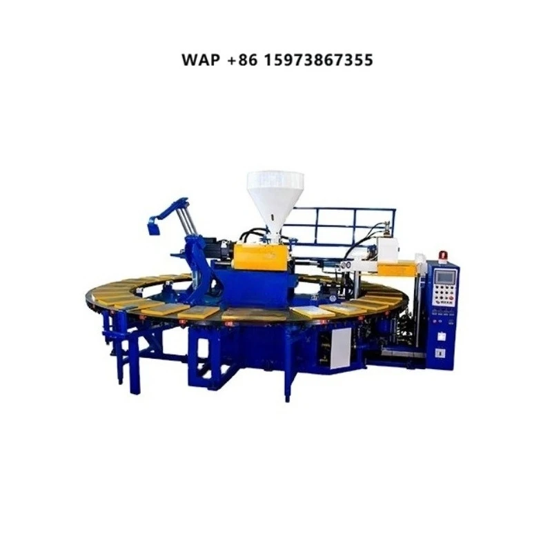 Professional Factory Customized Automatic Rotary PVC Slipper Manufacturing Machine
