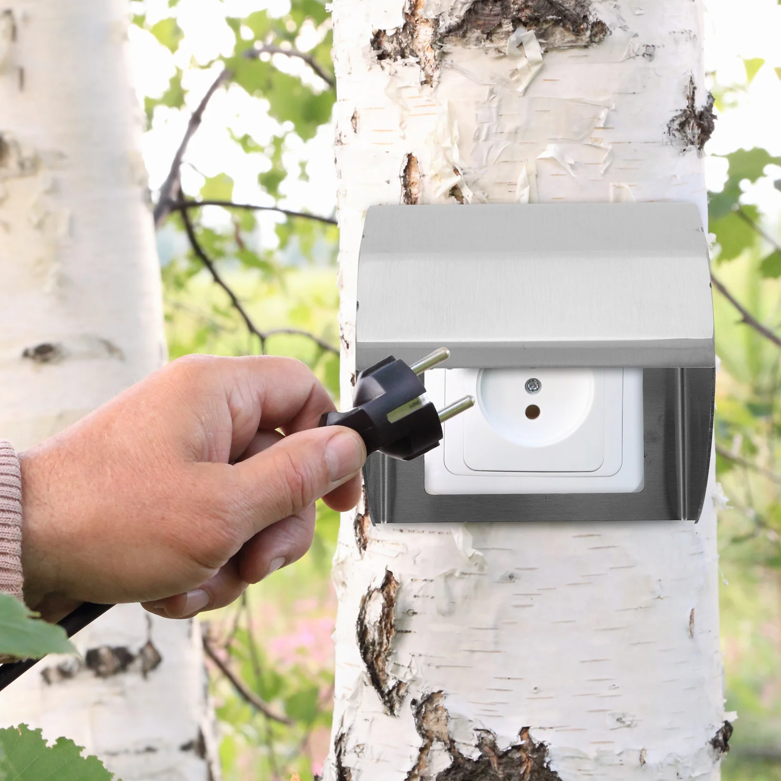 

Outdoor Charging Rain Cover Waterproof Shield for Switch Socket Doorbell Electrical Box Protection Sanitary Napkin