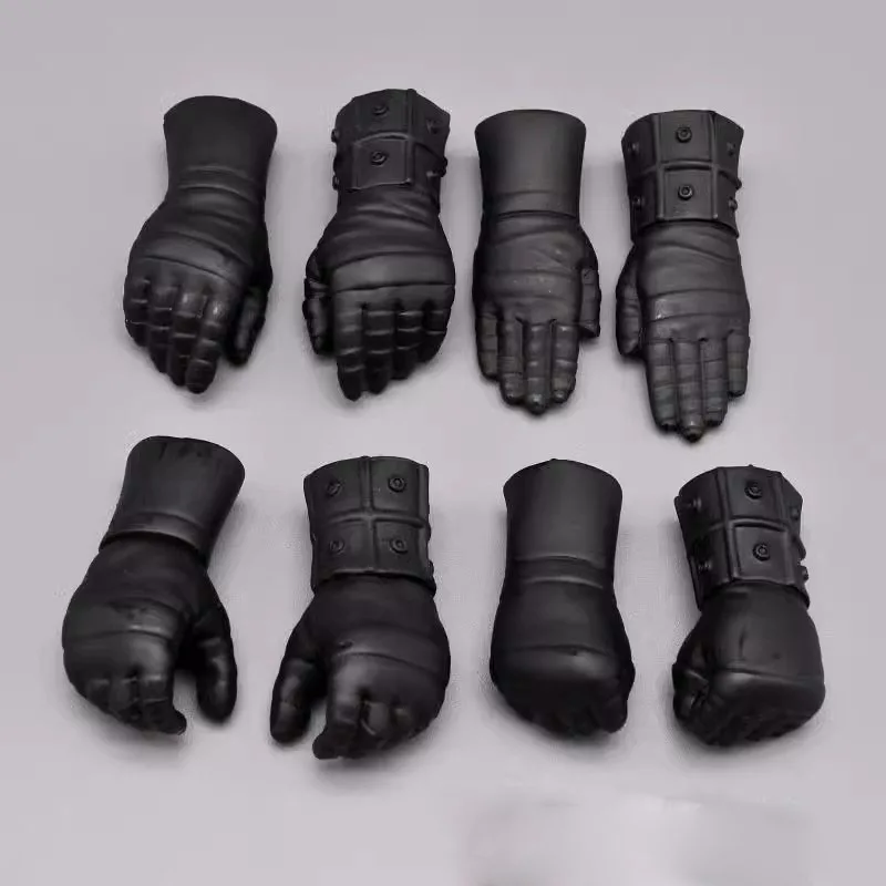 Medicom RAH 1/6 Soldier Accessories Black Glove Hands 8 PCS Model Toy Fit 12'' Action Figures In Stock