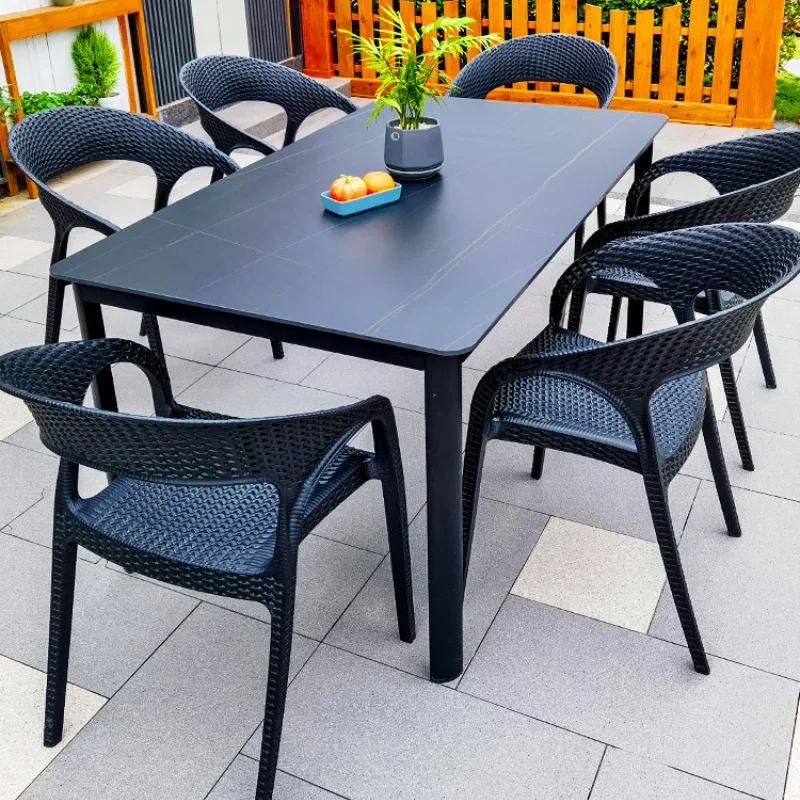 Prefabricated Houses Garden Furniture Sets Trade Shows Terrace Table Set Living Room Balcony Chairs Small Outdoor Furniture