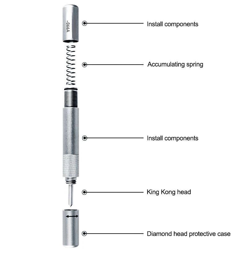 Sunshine-Frame Blasting Adjust Glass Breaker for iPhone, Repair Blasting Pen without Hurting Back Cover, RL 066A, 8G-13Pro Max