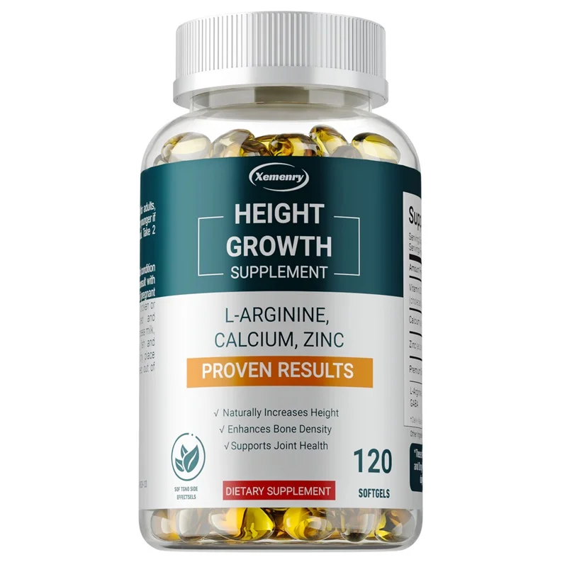 Height Growth Supplements - Bone Strengthening and Growth Promotion for Children, Teens and Adults