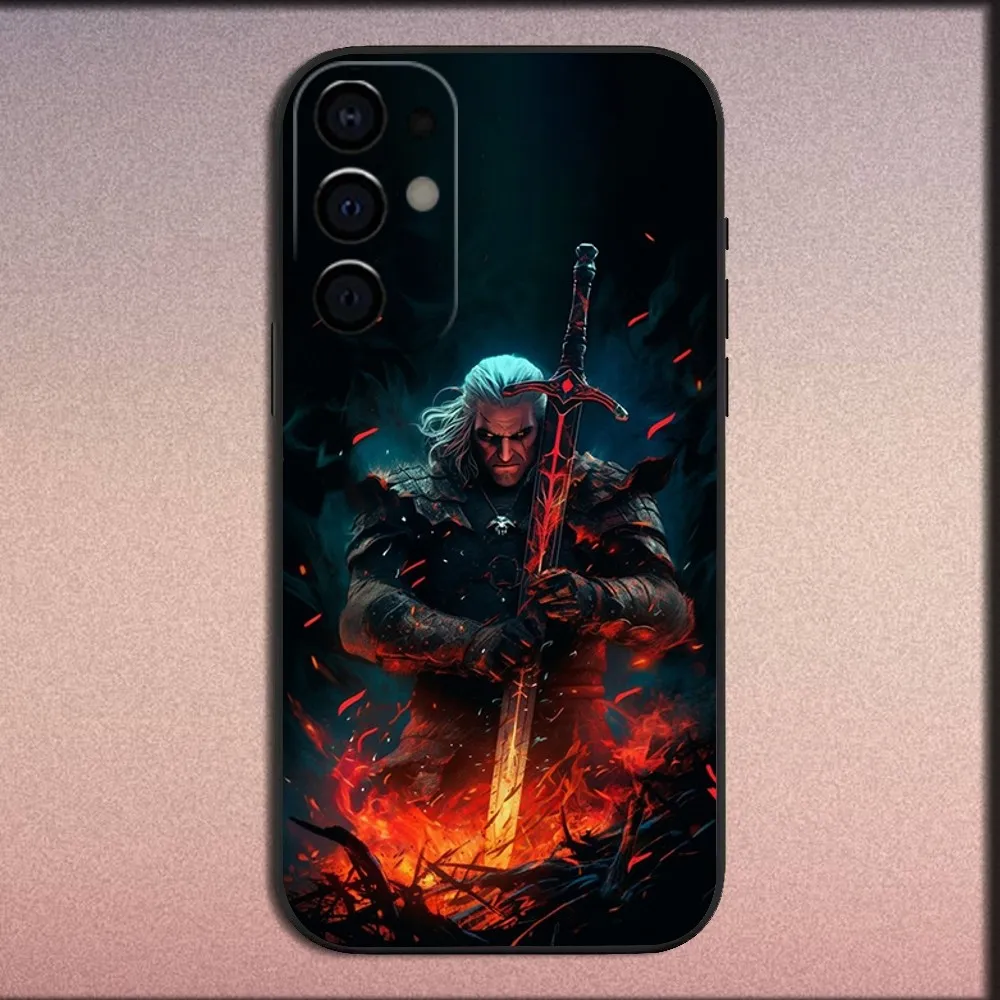 Cool T-The Witcher 3 Phone Case For Samsung S25,S24,S21,S22,S23,S30,Ultra,S20,Plus,Fe,Lite,Note,10,9,5G Black Soft Cover