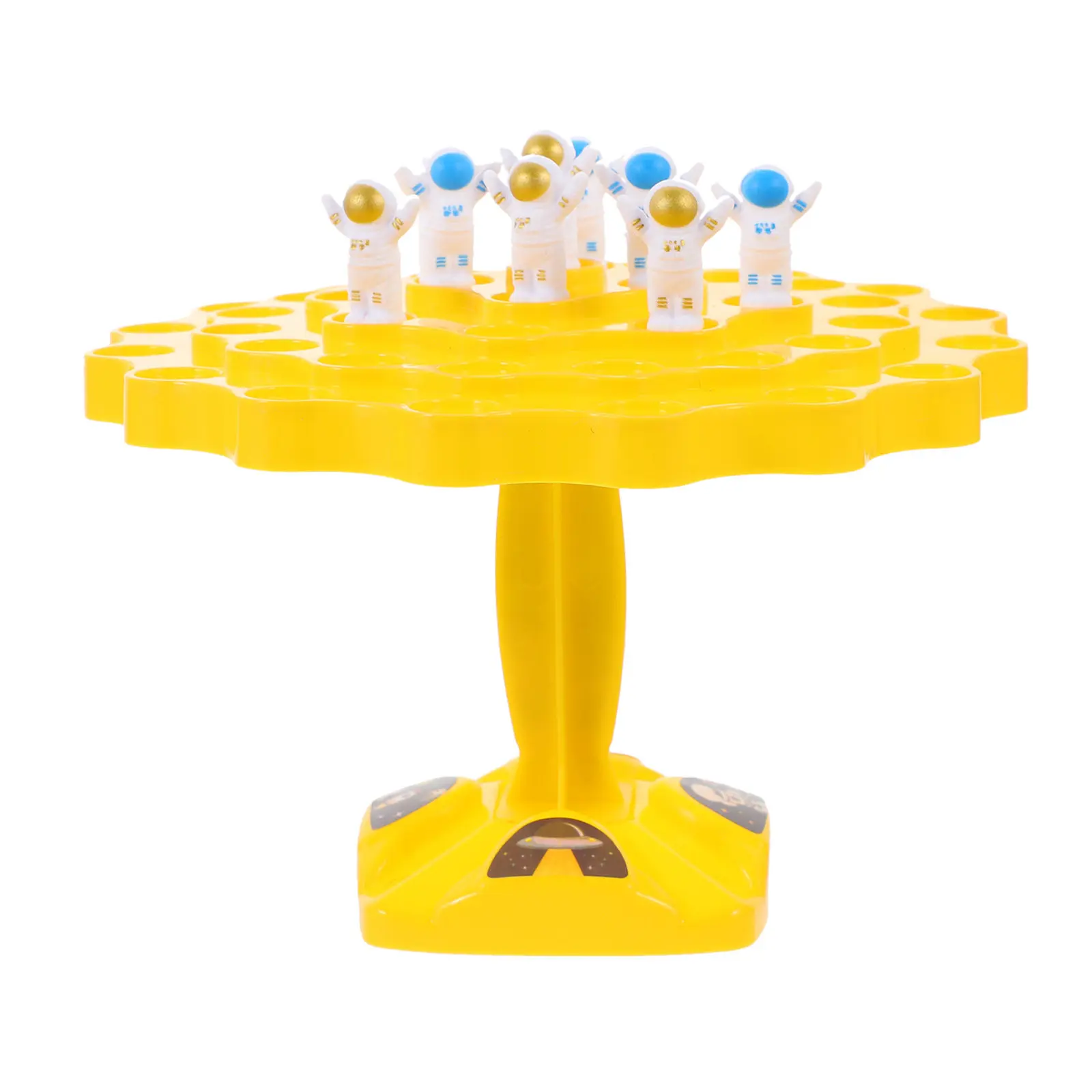 1Set Balance Spaceman Cartoon Plastic Astronaut Blocks Early Education Development Kids Plaything Spaceman Toy