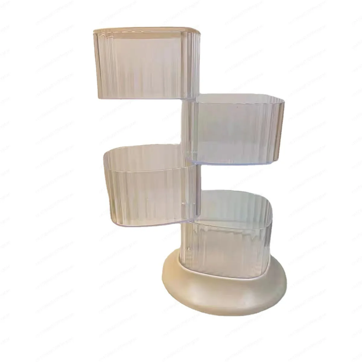 Caja de almacenamiento rotativa, tarjeta para el cabello, accesorios para el cabello, diadema, banda para el cabello, licuadora de belleza, almacenamiento de joyería, anillo, caja de polvo