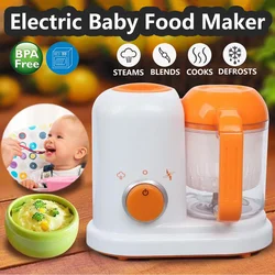 Baby Food Supplement Machine Multicooker Solid Food Cooking Machine Electric Blender Grinder Mixer Steaming and Cooking