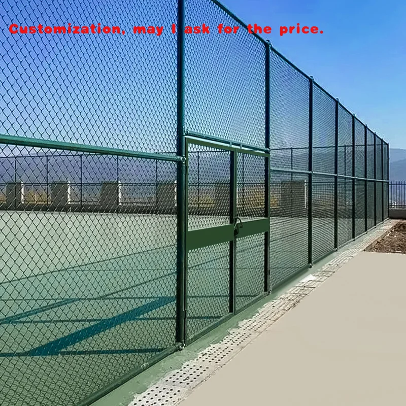 

Изготовленный на заказ металлический колючий провод для полевого забора с ПВХ-покрытием и спортивным использованием