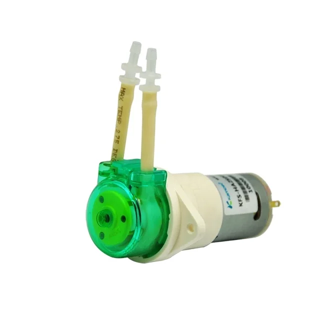 

Микроперистальтический насос Kamoer KFS 12V 24V DC с щеточным двигателем для очистки питьевой воды и роботов-уборщиков