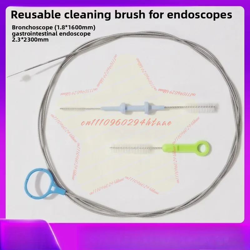 Endoscopic Gastroenteroscopy Bronchoscope Reusable Cleaning Brush Disposable Cleaning Brush