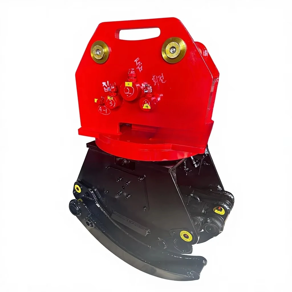 New Durable 10-30 Ton Excavator Clamp & Cutting Saw - Multifunctional Forestry Logging Attachment for Construction & Farming