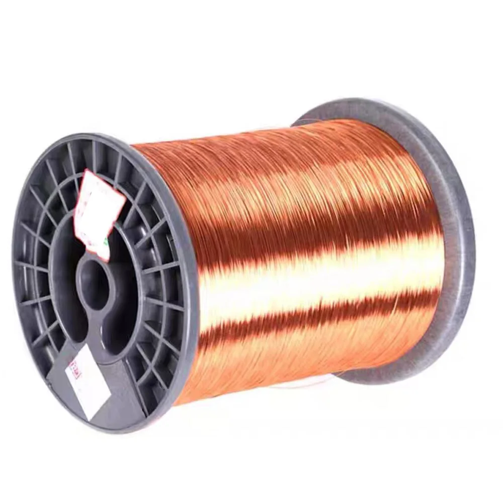 0.20-1.50mm Qa-1-155 2UEW Copper Wire Magnet Wire Enameled Copper Winding Wire Coil Copper Wire Winding Wire Weight 500g