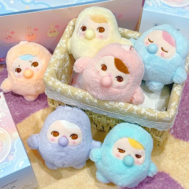 

Горячая натуральная шапочка Pucky Beanie Bubble Up, серия слепая коробка, игрушки, кавайная подвеска, фигурка, загадочная коробка, Коллекционная модель, куклы, подарок-сюрприз