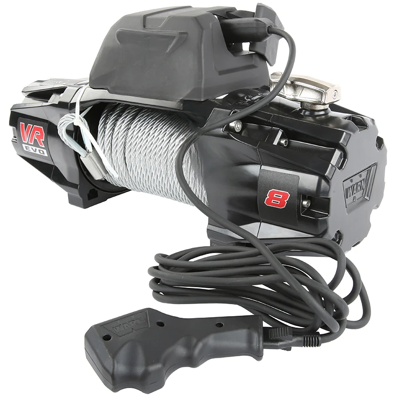 The winch VR EVO series is suitable for tanks 300, tanks 500, Wrangler Prado