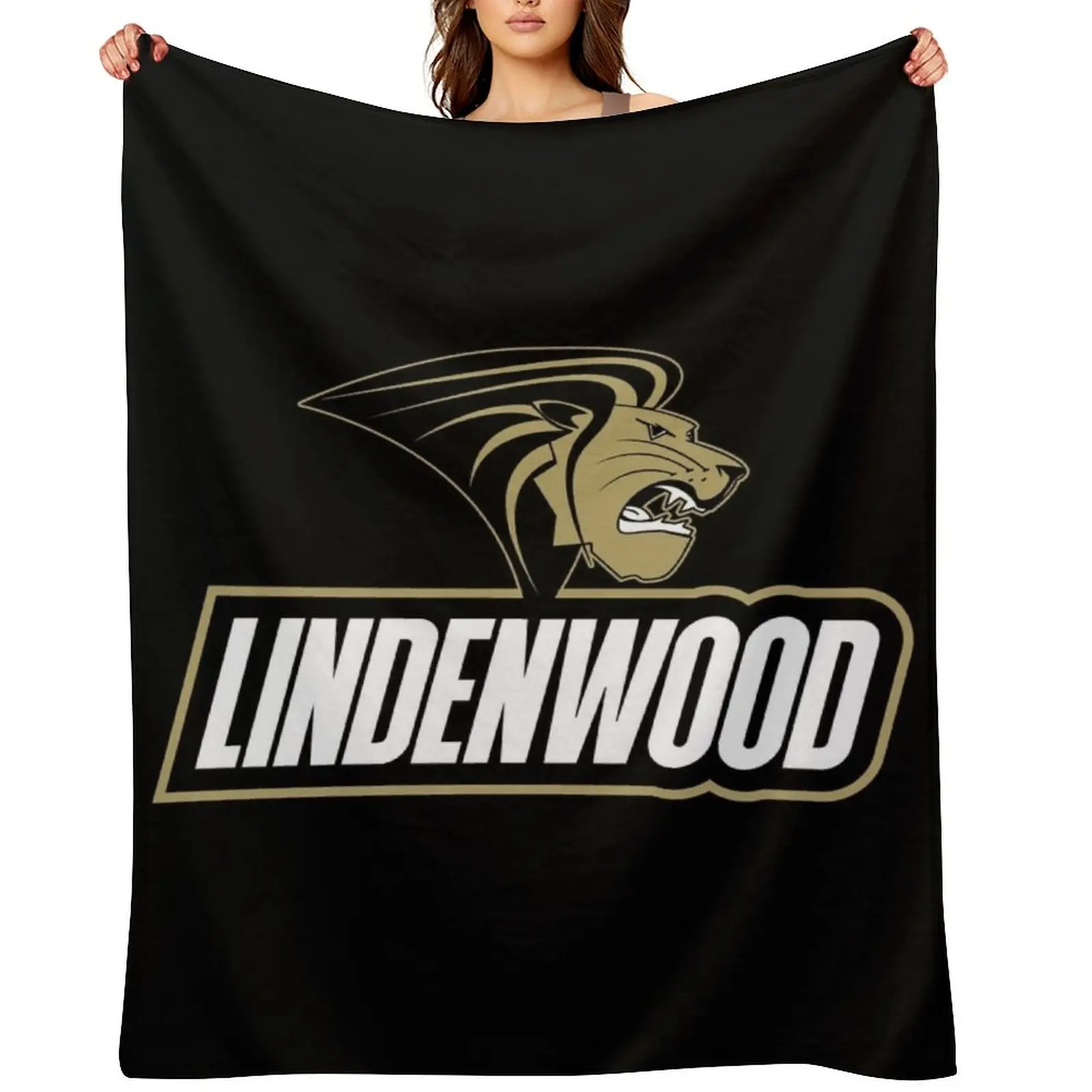 

Lindenwood University Throw Blanket Summer Beddings Blankets Sofas Of Decoration heavy to sleep Winter beds Blankets