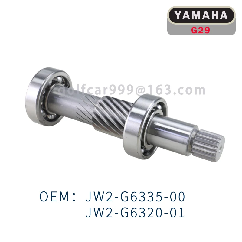 

Tooth Rear axle Shaft 1 with 19 Tooth For Yamaha G29/Drive Golf Carts 2007-2016 OEM#JW2-G6335-00