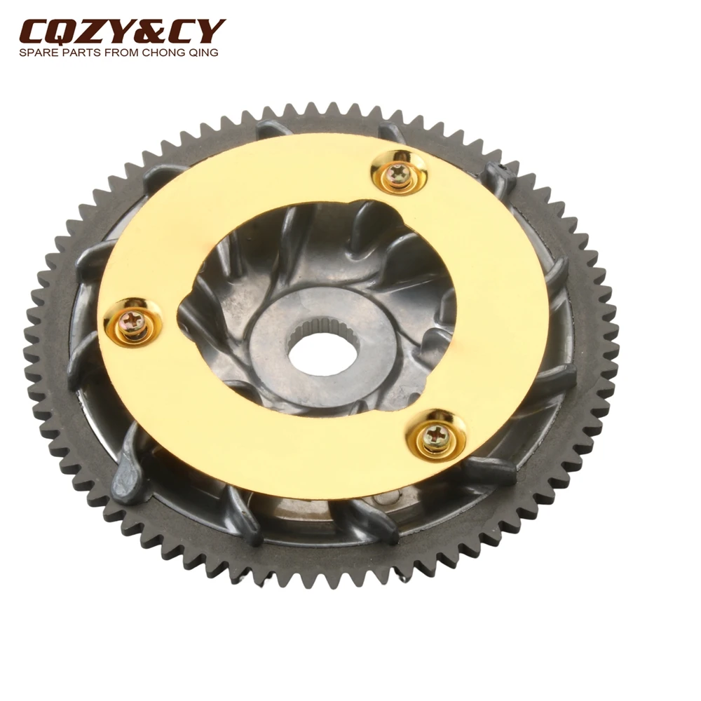 Scooter Drive Face CVT Variator Fan For Aprilia Atlantic Mojito Scarabeo Sport City 125cc 78 Teeth 141mm 100320310 AP8575027