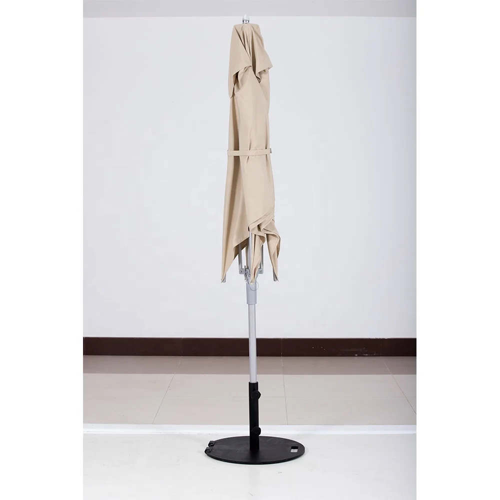 MIA High-end Push Umbrella Patio 2x2m for Garden Custom Logo Outdoor Garden Parasols