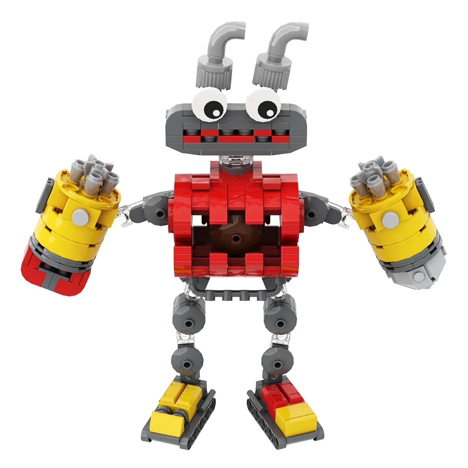 مجموعة مكعبات البناء من Gobricks My Singing Monsters MOC ملحمة Wubboox نادر Wubboox Mammott Furcorn نموذج لعبة الطوب لعب للأطفال G