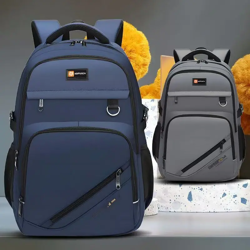 2026 New Travel Backpack School Bag Middle High Student Shoulder Orthopedic Backpack Large Capacity Light Mochilas Escolares