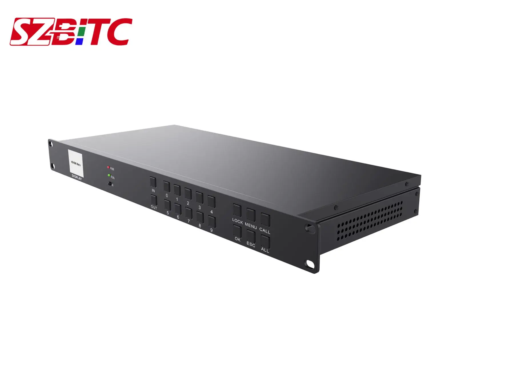 SZBITC  HDMI Matrix Switch 1920x1080@60HZ  8X8 Support HDCP  WEB Control/Cross Platform Control ,with Remote Control