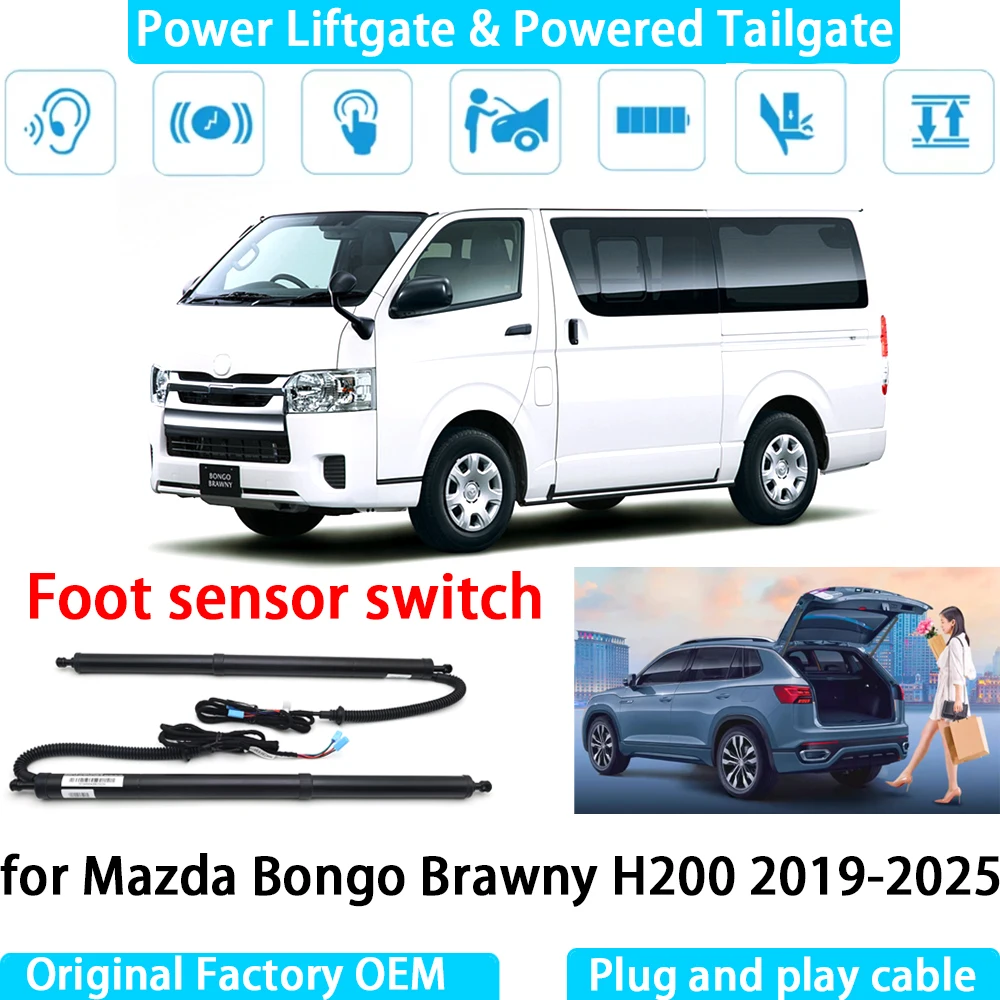 

for for Mazda Bongo Brawny H200 2019-2025 Automatic Electric Power Liftgate Powered Tailgate Strut Tail Gate