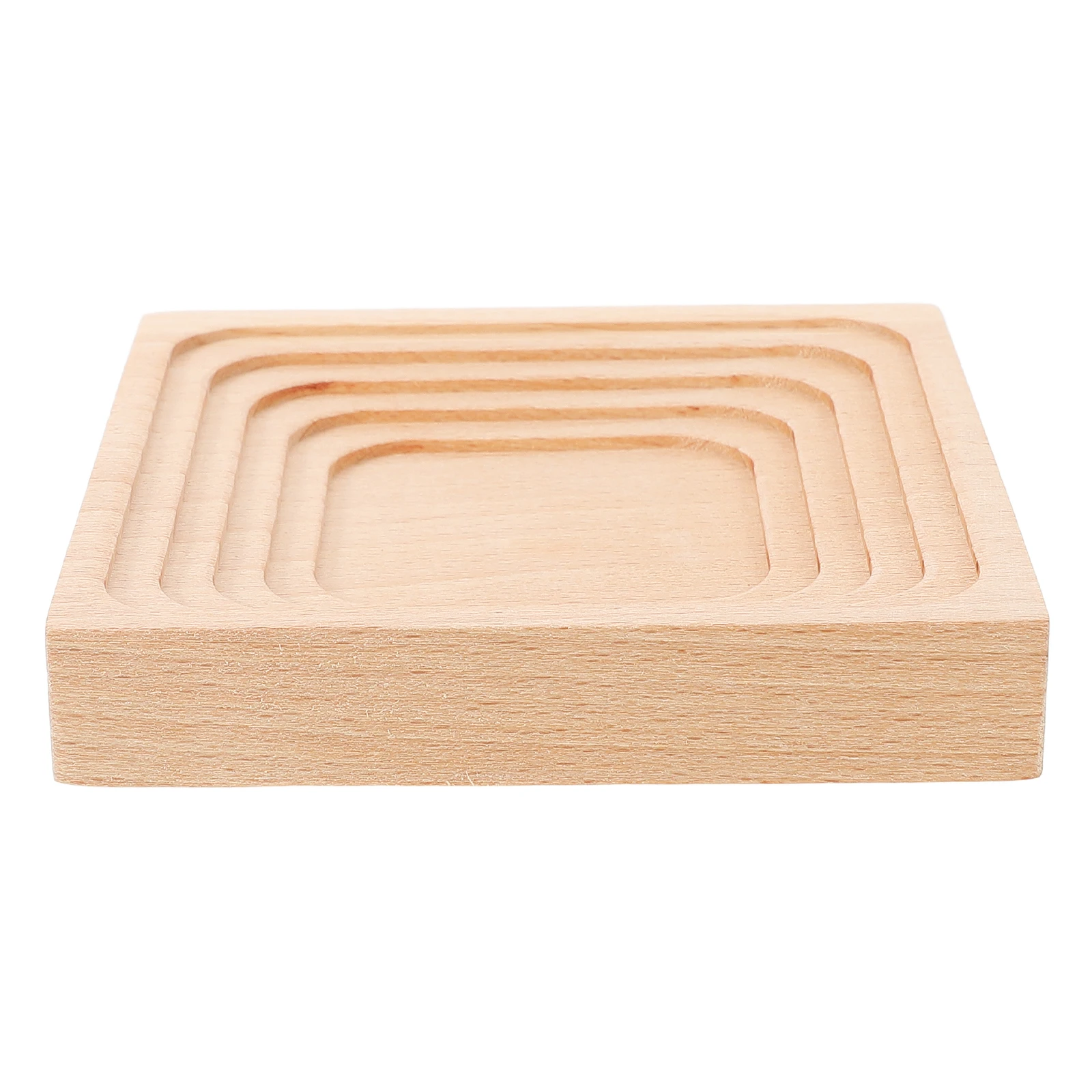 

Waved Wooden Serving Tray Multi-Functional Decorative Food Storage Plate For Home Hotel Restaurant Snack Bread Fruit Dry Tea Cup