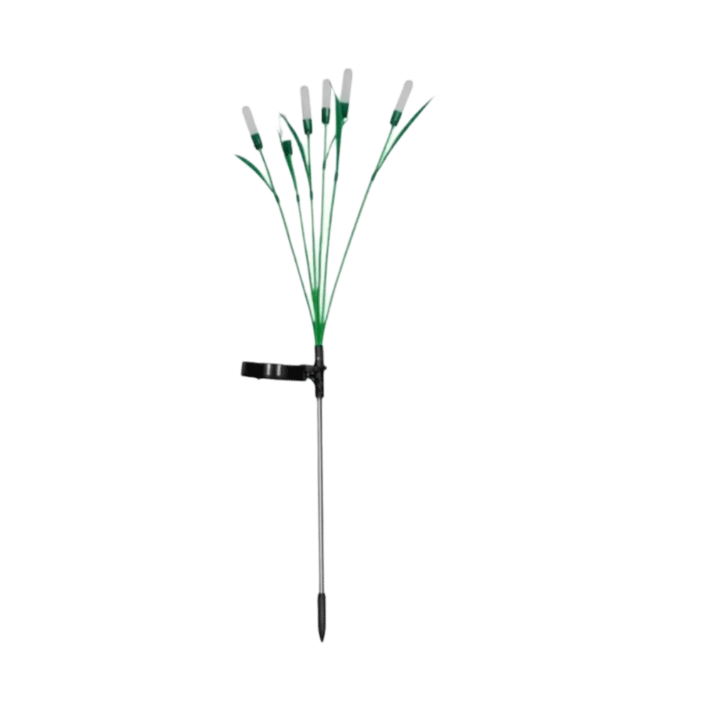 Warm Light Solar Garden Lights Waterproof Design Energy Saving LED Solar Swaying Lights Auto-On System Intelligent Control