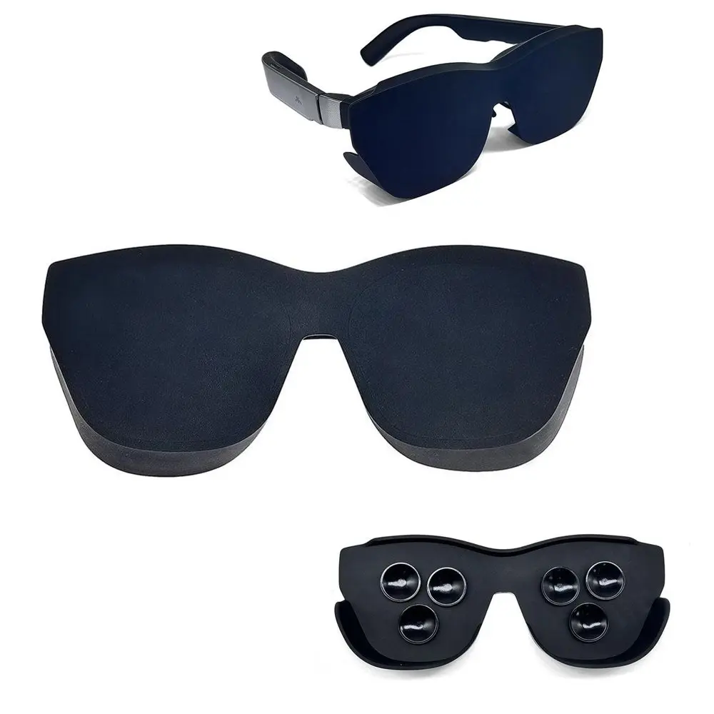 For Rayneo Air3/Air2/Air3s Xreal one/pro/Air2 Air2 pro VITURE One XR and Pro Glasses Accessories Silicone Lens Protector Shade