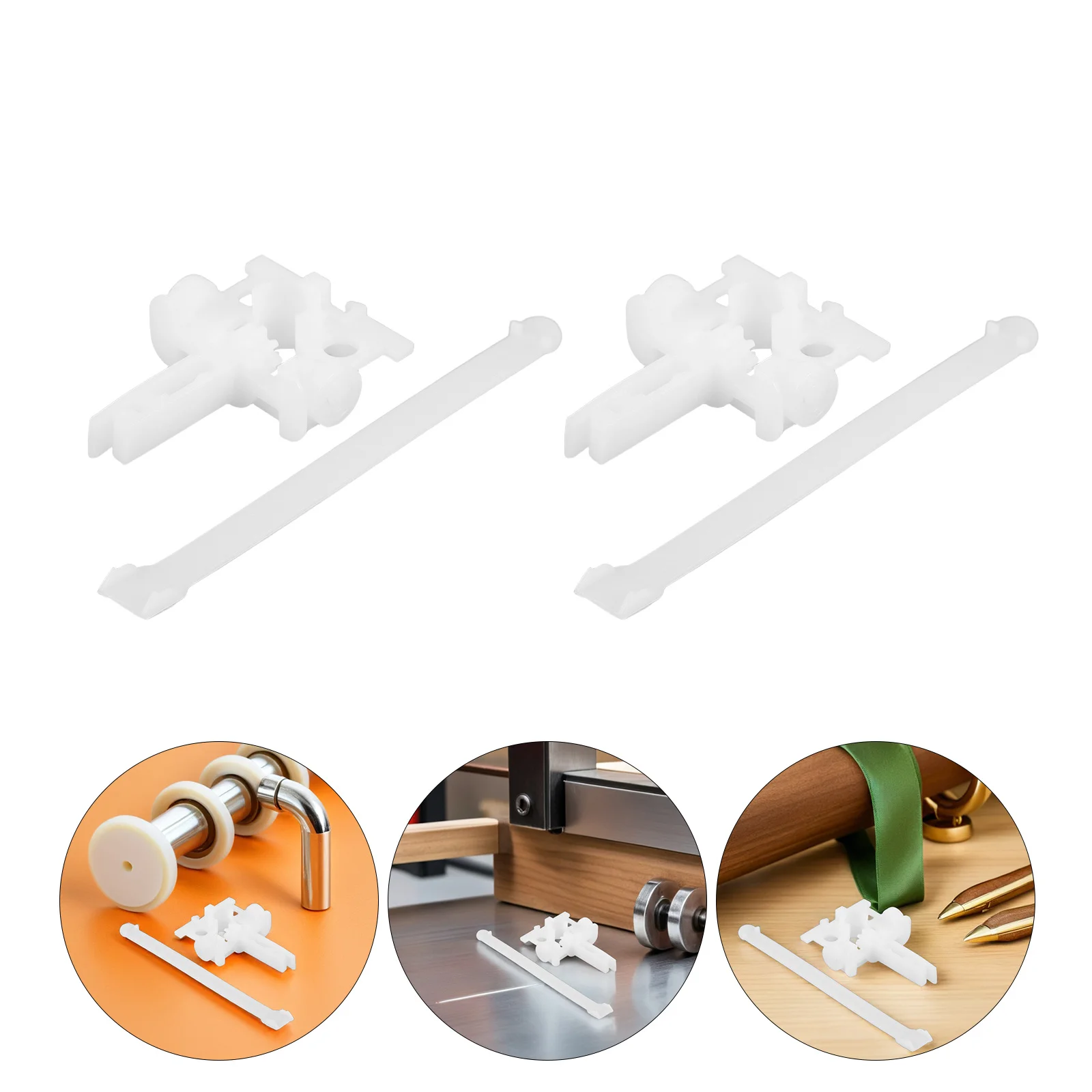 

36 set Vertical Blind Repair Carriers Replacement Kit Pp Material For Indoor Window Curtain Pulley Fixings Vertical Blinds