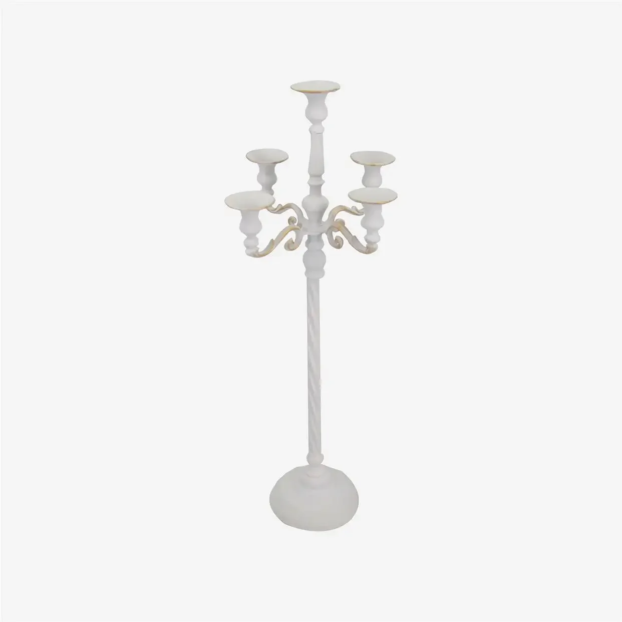 Metalen Kandelaar voor Bruiloft Tafeldecoratie Kandelaar Goud Wit Zilver 5 Armen 63 cm 73 cm 89 cm